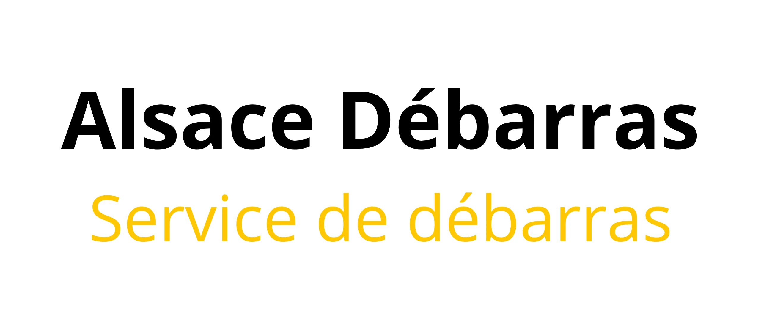 Logo Alsace Débarras service de débarras Strasbourg